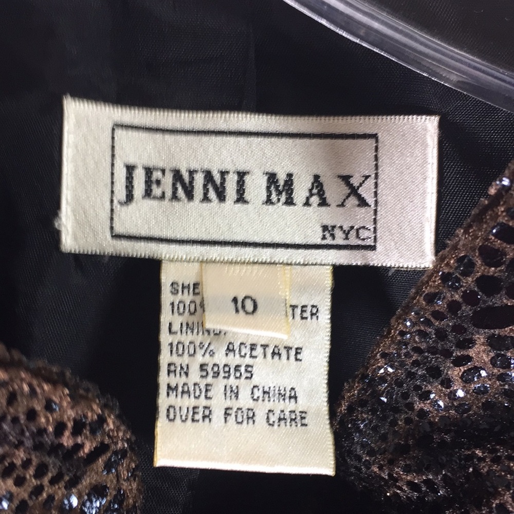 Jenni Max High Neck Loop Closure Jacket Size 20 - image 7